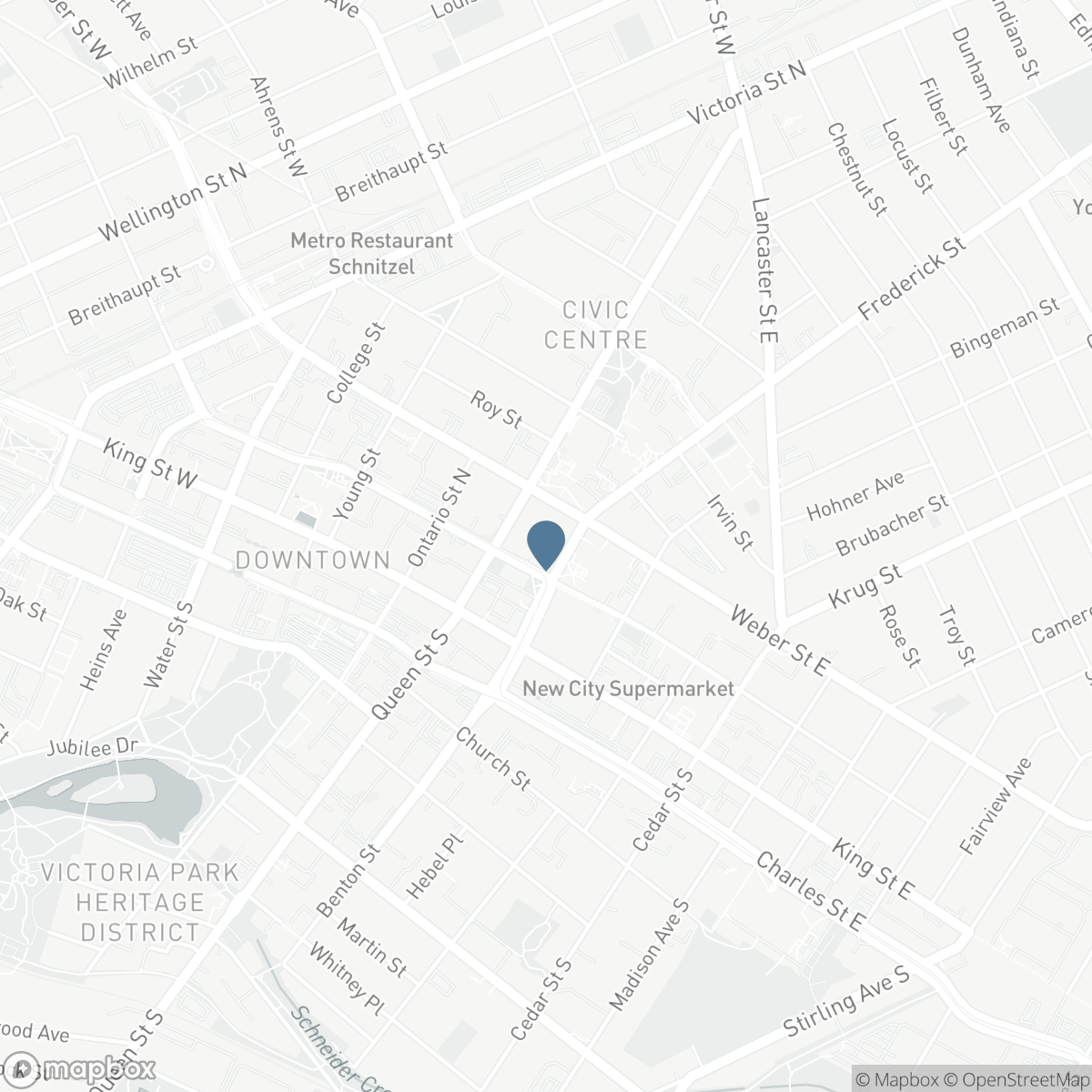 60 FREDERICK Street Unit# 704, Kitchener, Ontario N2H 0C7